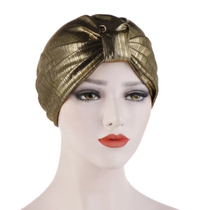 Shiny Turban/Hijab pattern 12(Four colours)