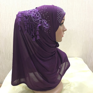 Turban/Hijab pattern 9 (Six colours) (60x60cm)