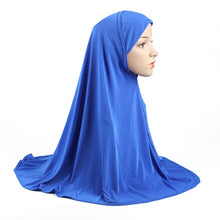 Load image into Gallery viewer, Turban/Hijab plain pattern 14 ( Eleven colours)(70x70cm)
