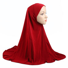 Load image into Gallery viewer, Turban/Hijab plain pattern 14 ( Eleven colours)(70x70cm)
