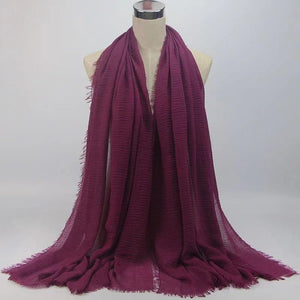 Large plain cotton Shawl/Scarf (twenty-four colours)