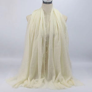 Large plain cotton Shawl/Scarf (twenty-four colours)