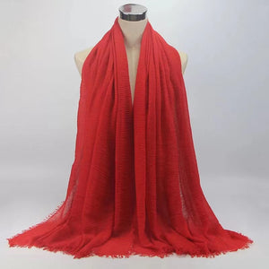 Large plain cotton Shawl/Scarf (twenty-four colours)