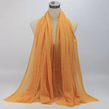 Load image into Gallery viewer, Large plain cotton Shawl/Scarf (twenty-four colours)
