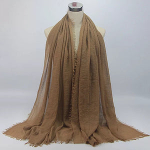 Large plain cotton Shawl/Scarf (twenty-four colours)