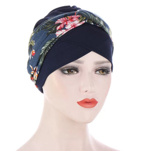 Two colors forehead cross Cap(Five colors)