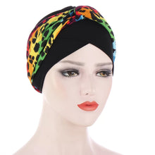 Load image into Gallery viewer, Two colors forehead cross Cap(Five colors)
