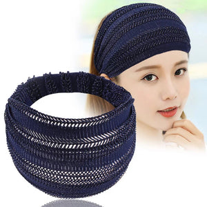 Trendy Wide headband1 (Four  colors)