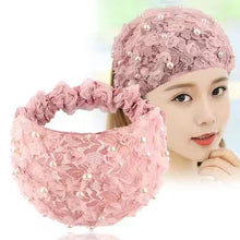 Load image into Gallery viewer, Trendy Wide pearl headband3  (Five colors)
