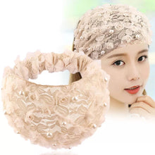 Load image into Gallery viewer, Trendy Wide pearl headband3  (Five colors)
