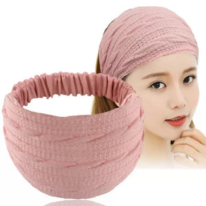 Trendy Wide headband4 (Four colors)