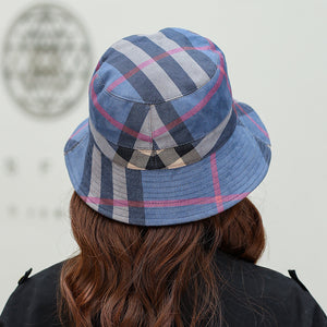 Grid bucket Hat 5-3(Five  colors)