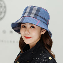 Load image into Gallery viewer, Grid bucket Hat 5-3(Five  colors)
