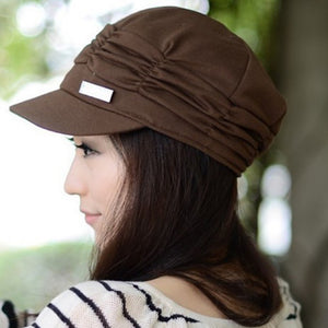 Fall /winter folding pile Hat