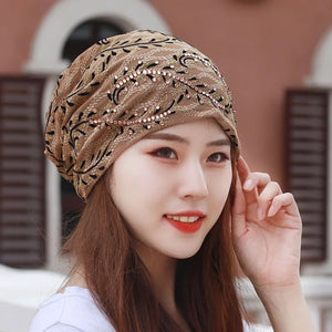 Glitters Lace Cap 2 (four colors)