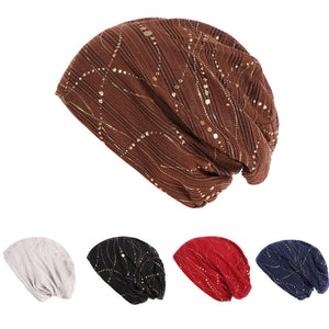 Glitters Lace Cap 7 (Five colors)