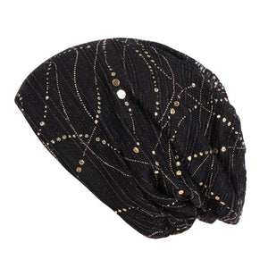 Glitters Lace Cap 7 (Five colors)