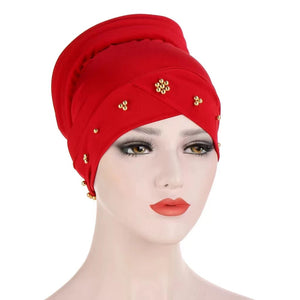 Turban/Hijab Twist pattern 3-2(Seven colors)