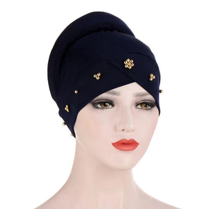 Turban/Hijab Twist pattern 3-2(Seven colors)