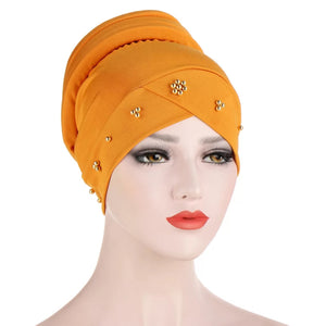 Turban/Hijab Twist pattern 3-2(Seven colors)