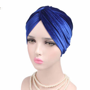 Twist velvet knotted headwrap (Eight  colors)