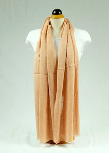 Arrow pattern cotton feeling long scarf (three colours)