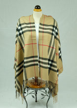 Load image into Gallery viewer, Winter Unsex check plaid wool feeling  large shawl/scarf (Seven colours)
