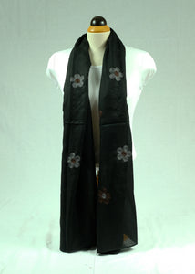 Embroidered large long scarf/shawl (three colours)