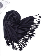 Load image into Gallery viewer, Cashmere Feeling Large plain Shawl/Scarf (twenty-one colours)
