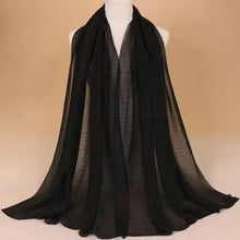 Load image into Gallery viewer, Long lace trendy gilding Scarf/Shawl  (Nine colors)
