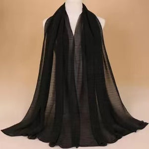 Long lace trendy gilding Scarf/Shawl  (Nine colors)