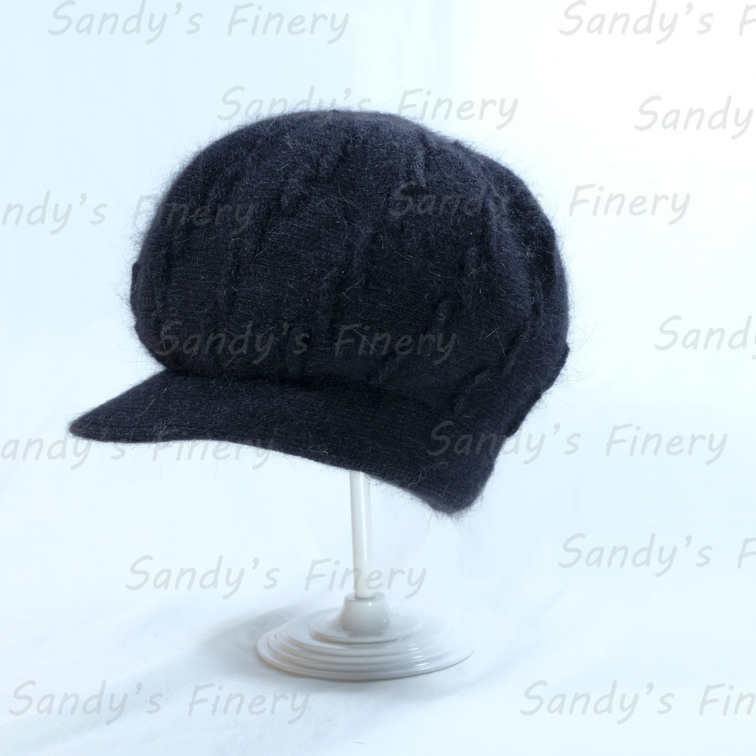 Winter Hat with brim 4 (Six colours)