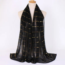 Load image into Gallery viewer, Long gilding paillette lace Scarf/Shawl  (twelve colors)
