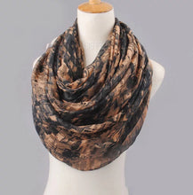 Load image into Gallery viewer, Abstract patterns cotton feeling long scarf (four colours)
