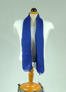 Plain silk feeling buttoned shawl (nine colours)