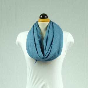 Arrow pattern cotton feeling long scarf (three colours)