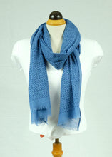 Load image into Gallery viewer, wheat pattern Long cotton scarf (three colours)
