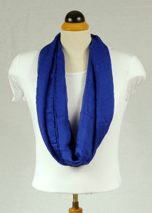 Plain silk feeling buttoned shawl (nine colours)