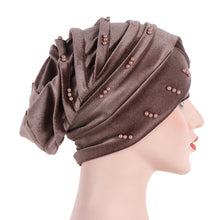 Load image into Gallery viewer, Velvet folding pile with pearl Cap  (Seven colors)
