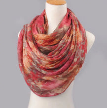 Load image into Gallery viewer, Abstract patterns cotton feeling long scarf (four colours)
