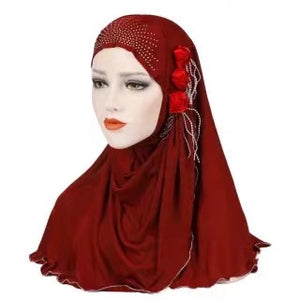 Turban/Hijab pattern 8 (Five colours)(60x60cm)