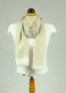 wheat pattern Long cotton scarf (three colours)