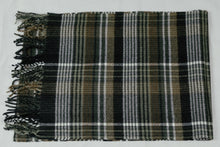 Load image into Gallery viewer, Narrow long wool feeling unisex classic check plaid scarf (Eighteen colours)
