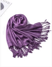 Load image into Gallery viewer, Cashmere Feeling Large plain Shawl/Scarf (twenty-one colours)
