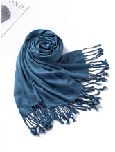 Load image into Gallery viewer, Cashmere Feeling Large plain Shawl/Scarf (twenty-one colours)
