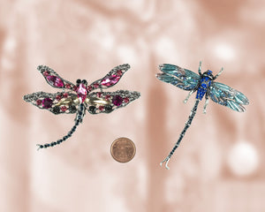 Dragonfly brooches  (one piece price from $8-$15)