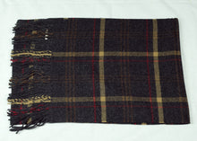 Load image into Gallery viewer, Narrow long wool feeling unisex classic check plaid scarf (Eighteen colours)
