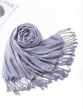 Load image into Gallery viewer, Cashmere Feeling Large plain Shawl/Scarf (twenty-one colours)
