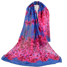 Load image into Gallery viewer, lily Patten cotton feeling long scarf (four colours)
