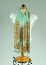 Load image into Gallery viewer, Silk feeling buttoned shawl  (Eleven colours)
